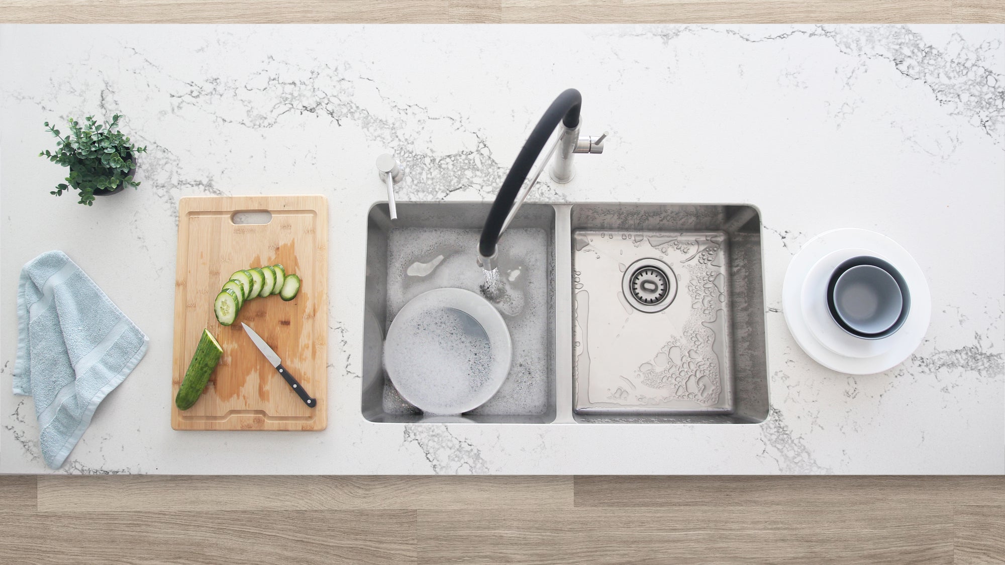 Double Bowl Sinks