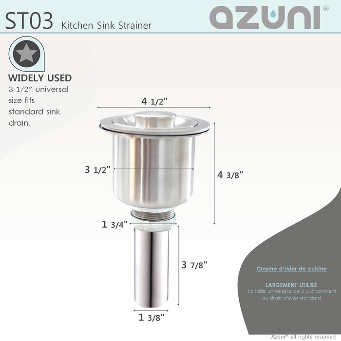 3.5" STRAINERS ST03