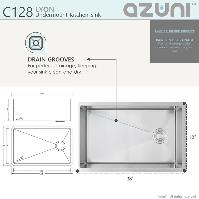 28" LYON C128