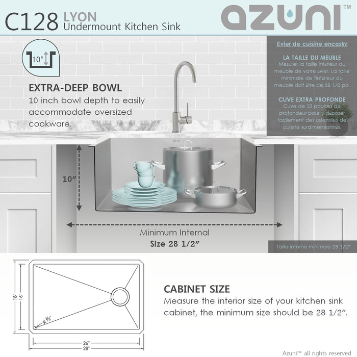 28" LYON C128